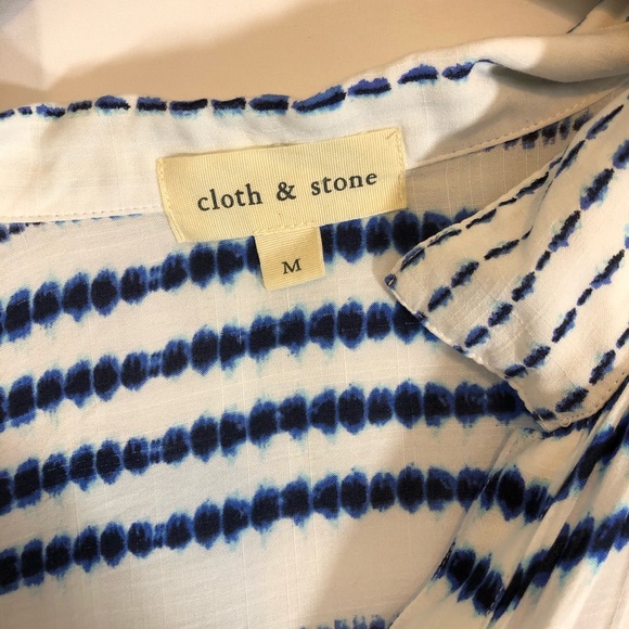 Anthropologie Cloth & Stone Size Medium Shirt - Picture 2 of 3